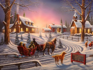 Пазл «Evening Service»