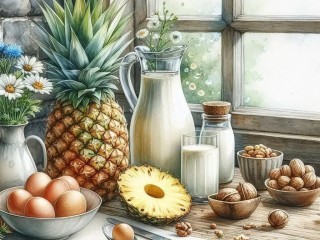 Пазл «Ананас»