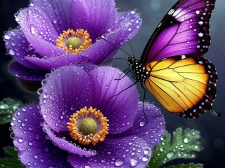 Пазл «Анемоны»