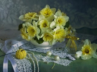 Пазл «Ароматные нарциссы»