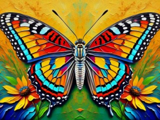 Пазл «Бабочка»