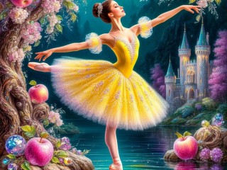 Пазл «Балерина»