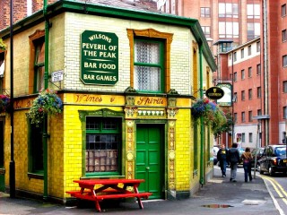 Пазл «Бар в Манчестере»