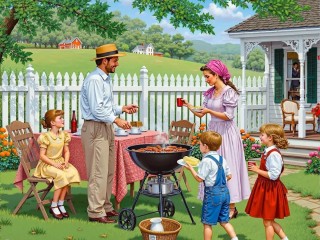 Пазл «Барбекю»