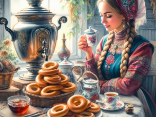 Пазл «барыня»