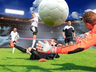 Пазл «Белый мяч»