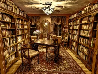 Пазл «Библиотека»