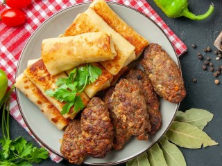 Пазл «Блинчики и котлеты»