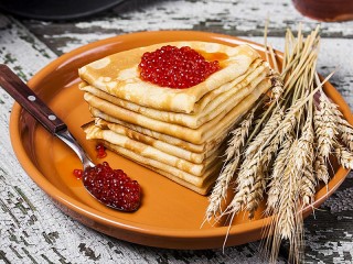 Пазл «Блинчики с икрой»