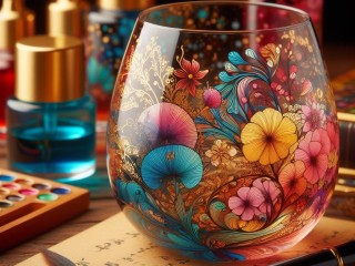 Пазл «Бокал»