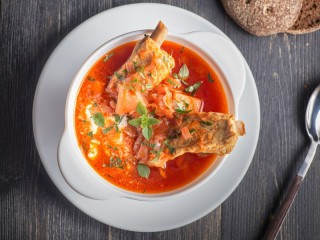 Пазл «Борщ с ребрышками»
