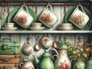 Пазл «Буфет»