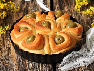 Пазл «Булочки с оливками»