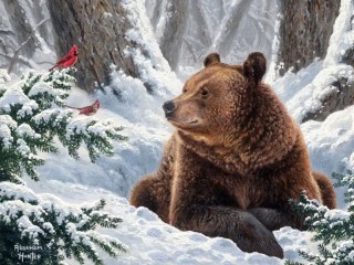 Пазл «Бурый медведь»