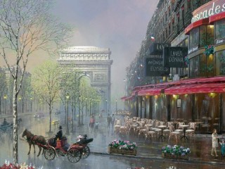 Пазл «Cascades Elysees»