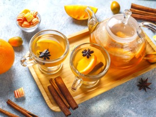 Пазл «Чай с апельсином»