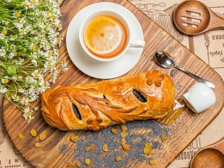 Пазл «Чай с лимоном»