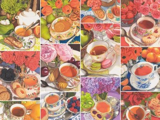 Пазл «Чайный коллаж»