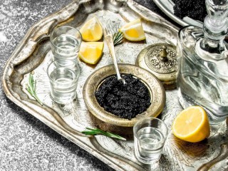 Пазл «Черная икра»