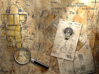 Пазл «Чертежи»