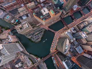 Пазл «Чикаго с высоты»