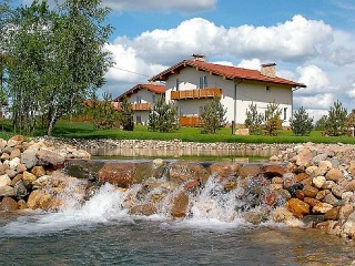 Пазл «Дачка на обрыве»