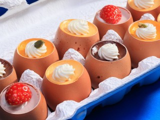 Пазл «Десерт в скорлупе»