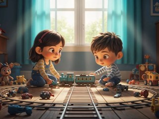 Пазл «Детские игры»