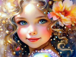 Пазл «девочка»