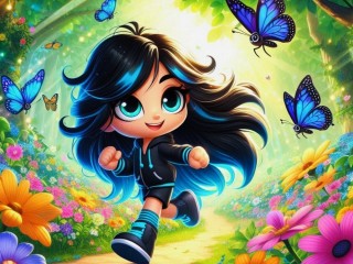 Пазл «Девочка»