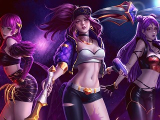 Пазл «Девушки КДА»