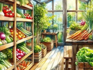 Пазл «Домашние овощи»