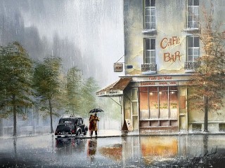 Пазл «Дождь»