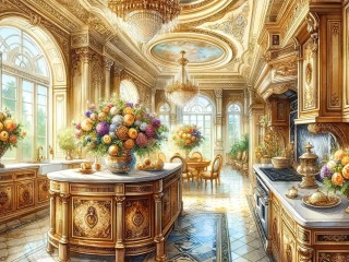 Пазл «Дворцовая кухня»