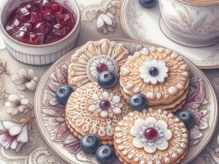 Пазл «Джем и печенье»