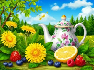 Пазл «Фарфоровый чайник»