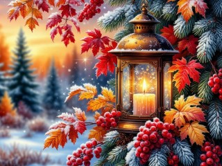 Пазл «Фонарь»