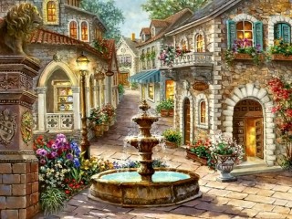 Пазл «Фонтан 2»