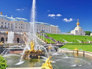 Пазл «Фонтан в Петродворце»