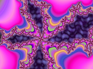 Пазл «Фрактал - молекула»