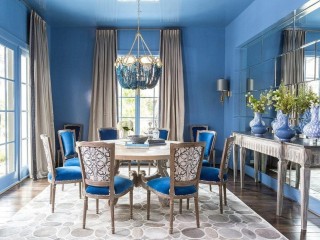 Пазл «Голубая гостиная»