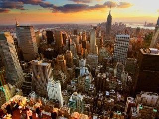 Пазл «Город с высоты»