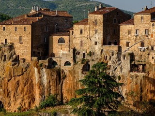 Пазл «Городок в Тоскане»