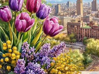 Пазл «Городской пейзаж»