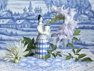 Пазл «Гжель»