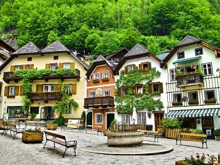 Пазл «Хальштатт Австрия»