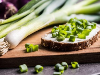 Пазл «Хлеб с зеленым луком»