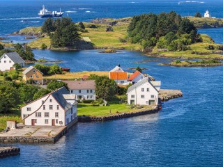 Пазл «Хёгесунд Норвегия»