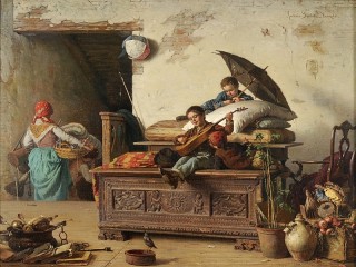 Пазл «Игра на гитаре»