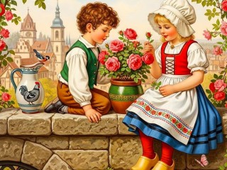 Пазл «Кай и Герда»